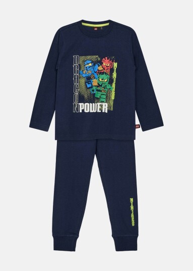 Lego LWAGAN 603 PYJAMAS DARK NAVY 134 Hverdagsbukser Lego LWAGAN 603 PYJAMAS DARK NAVY 134 Hverdagsbukser