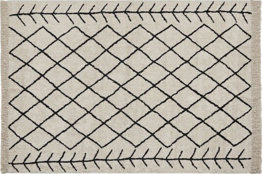 Bozkir Bomullsteppe 160x230 cm - Beige