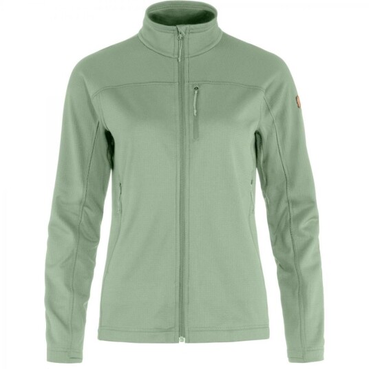 Fjellreven  Abisko Lite Fleece Jacket W Dame 674 Misty Green M