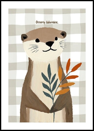 Otterlyadorable Plakat Plakat / 21x30cm