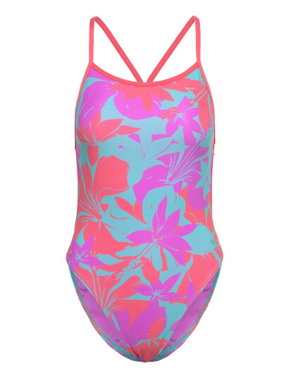Speedo Womens Allover Digital Vback - Purple - 42