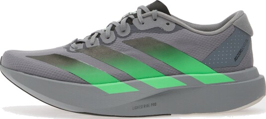 Joggesko adidas Adizero Evo SL Grey/ Screaming Green/ Carbon EUR 47 1/3
