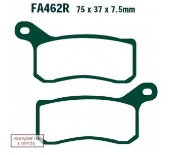 Bremseklosser EBC Brakes FA462R