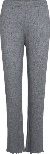 Mads Nørgaard Point Wool Lonnie Pants DARK GREY MELANGE XS