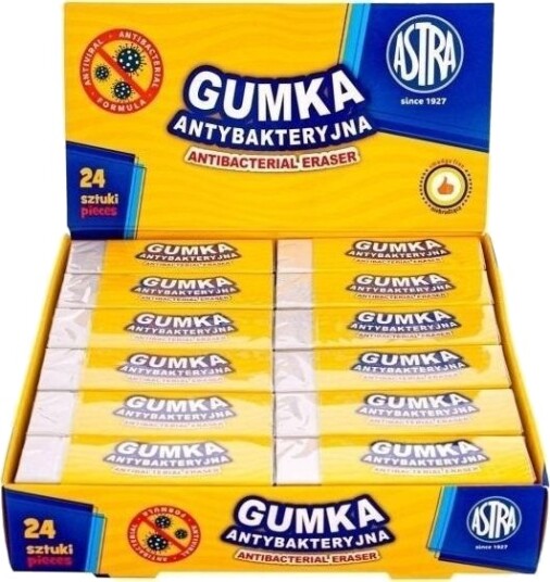 Astra Antibakterielt Viskelær 24 Stk.