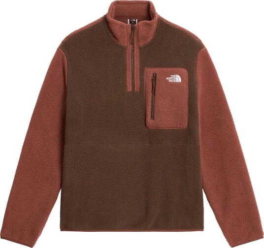 The North Face M Yumiori 1/4 Zip Brown XL