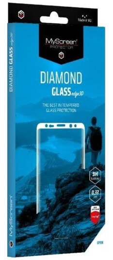 Myscreen Diamond Glass Edge3d Beskyttelsesglass Svart Samsung Galaxy S23 Ultra