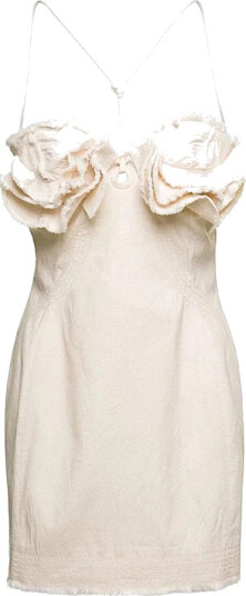 Jacquemus Dame Kjoler Hvit 2XS,