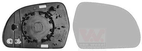 Speilglass ytterspeil VAN WEZEL 0327832 Speilglass ytterspeil VAN WEZEL 0327832