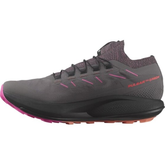 Salomon Women's Pulsar Trail Pro 2 37 1/3, Plum Kitten/Black/Pink Glo Salomon Women's Pulsar Trail Pro 2 37 1/3, Plum Kitten/Black/Pink Glo