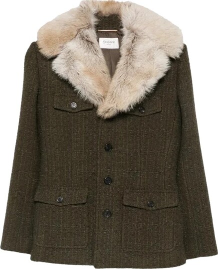 Saint Laurent Dame Jakker Grønn S,