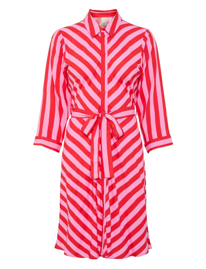 YAS Yassavanna 3/4 Short Shirt Dress S. Noos - Pink - XS