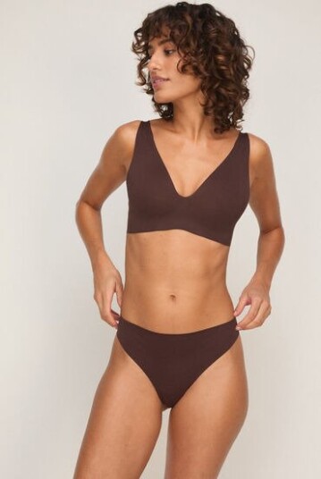 Hunkemöller Super Komfort Thong Brun
