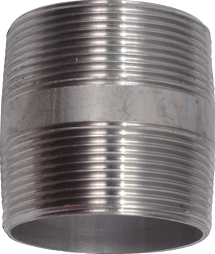 1/2" x 70 mm nippelrør AISI 316
