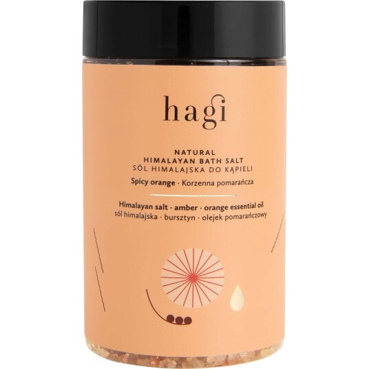 Hagi Bath Salt Spicy Orange 480 g Hagi Bath Salt Spicy Orange 480 g