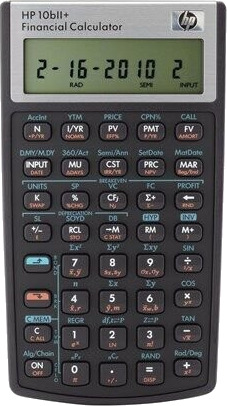 HP 10bII+