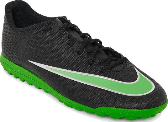 Nike Vapor 17 Club Tf - BLACK/ILLUSION GREEN-BLACK - 45.5