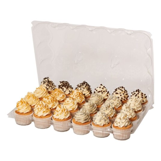 Pme Boks Til Cupcakes i Plast 3 Pk – 24 Cupcakes 