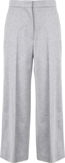 Max Mara Dame Bukser Grå S, Max Mara Dame Bukser Grå S,
