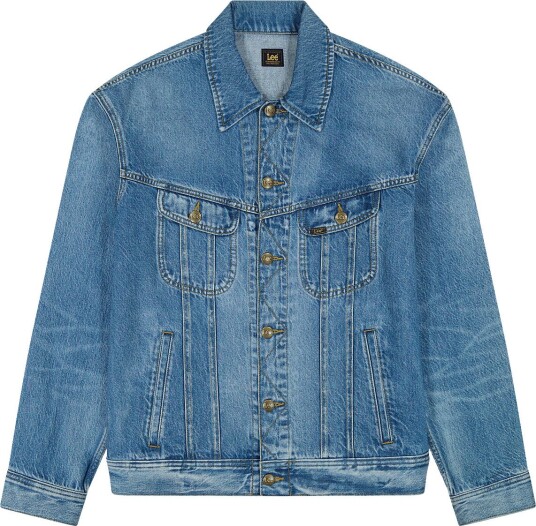 Lee Jeans Relaxed Rider Jacket   Blue   XXXL