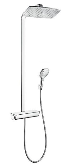 Hansgrohe Raindance Select E360 1jet 360x190 mm. Hvit/Krom Hansgrohe Raindance Select E360 1jet 360x190 mm. Hvit/Krom