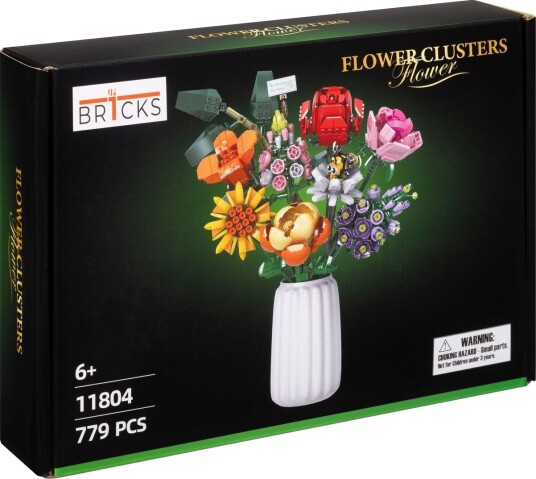 Br1cks Sommer Blomsterbukett 6+ År 779 Deler Br1cks Sommer Blomsterbukett 6+ År 779 Deler