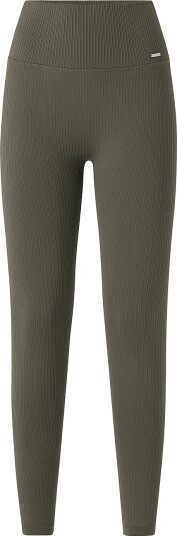 aim´n Ribbed Seamless Tights   Khaki green   XS