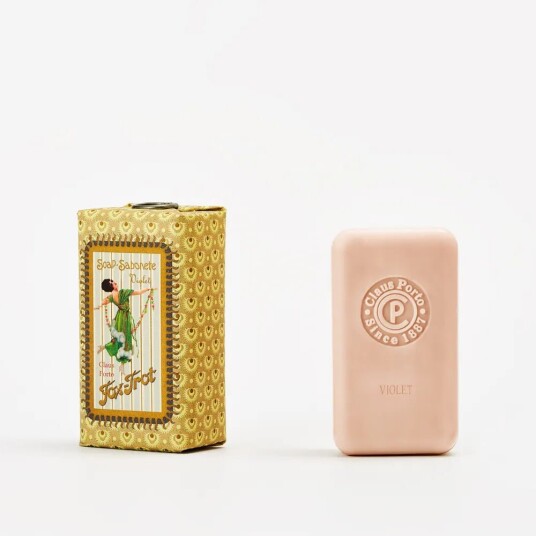 Claus Porto Fox Trot Violet Wax Sealed Soap Bar