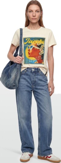 Marc Jacobs Sun Poster Femme Tee Cream XL