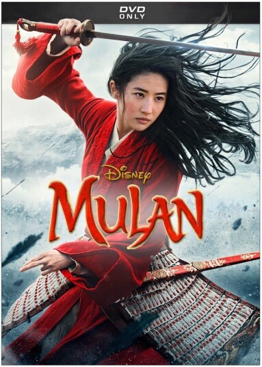 Mulan live Action DVD Mulan live Action DVD