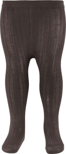 MP Strømpebukser Rib Dark Brown MP 130 Strømpebukser Brun