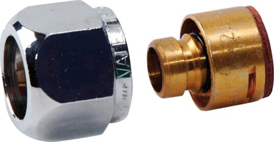 Gustavsberg FG049506520 Halvkobling 15 mm x 1/2", Installasjon