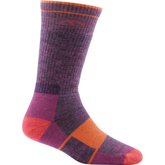 Darn Tough Women's Hiker Boot Sock Full Cushion Plum Heather M