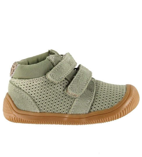 Woden Babysko Tristan Baby Dusty Olive 25 Babysko Grønn
