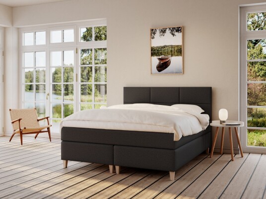 Nordic Dream Snefrid Fjäll 180x210 Antrasitt