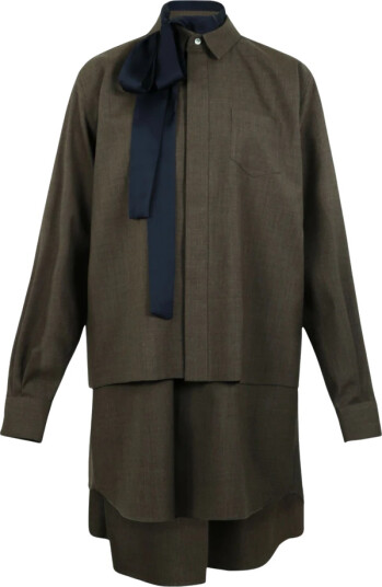Sacai Dame Kjoler Brun M,