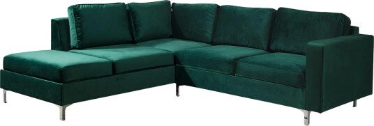 Truro Hjørnesofa Divan Venstre   Grønn