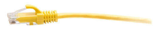 C2G 15ft (4.5m) Cat6a Snagless Unshielded (UTP) Slim Ethernet Network Patch Cable - Yellow - koblingskabel - 4.5 m - gul