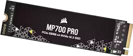 Corsair MP700 PRO 2TB NVMe SSD M.2 PCIe 5.0 - 12400 MB/s Lesehastighet