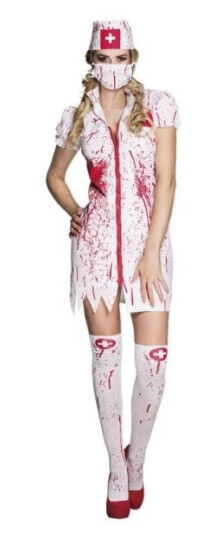 Horror Nurse Kostume Horror Nurse Kostume