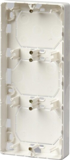 ABB Forhøyningsramme 100 mm 3 Rom, Strømbrytere & Vegguttak