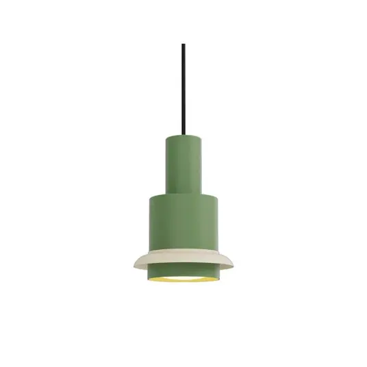 Chaumont Pendel Ø15xH22 Green/White DCW Chaumont Pendel Ø15xH22 Green/White DCW