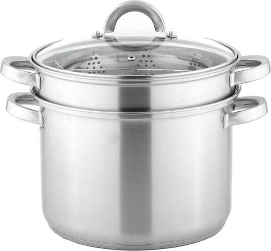 Mareld Pastagryte med dampinnsats + dørslag 7,5 liter Mareld Pastagryte med dampinnsats + dørslag 7,5 liter
