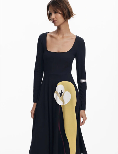 Desigual Lirio Black XL