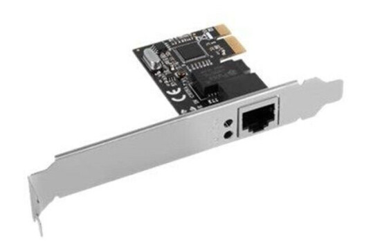 Lanberg PCE-1GB-201 PCI-E X1 RJ45 Ethernet Adapter 1GB