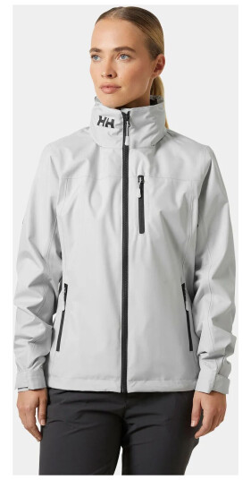 Helly Hansen Women’s Crew Hooded Sailing Jacket 2.0 Grå Marineblå XL
