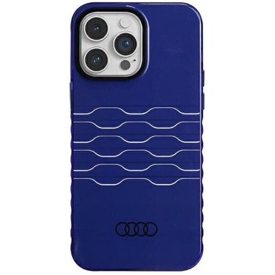 Deksel Audi Iml Magsafe Deksel Iphone 14 Pro Max 6,7" Blå/Marineblå Hardcase Au-Imlmip14pm-A6/D3-Be