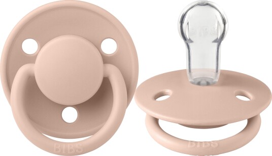 Bibs De Lux Silikonsmokk S Lys Lilla