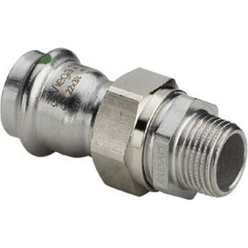 Viega sanpress inox adapter union 28 x 1 438333
