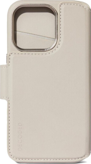 Decoded Iphone 15 Pro Etui Leather Detachable Wallet Clay